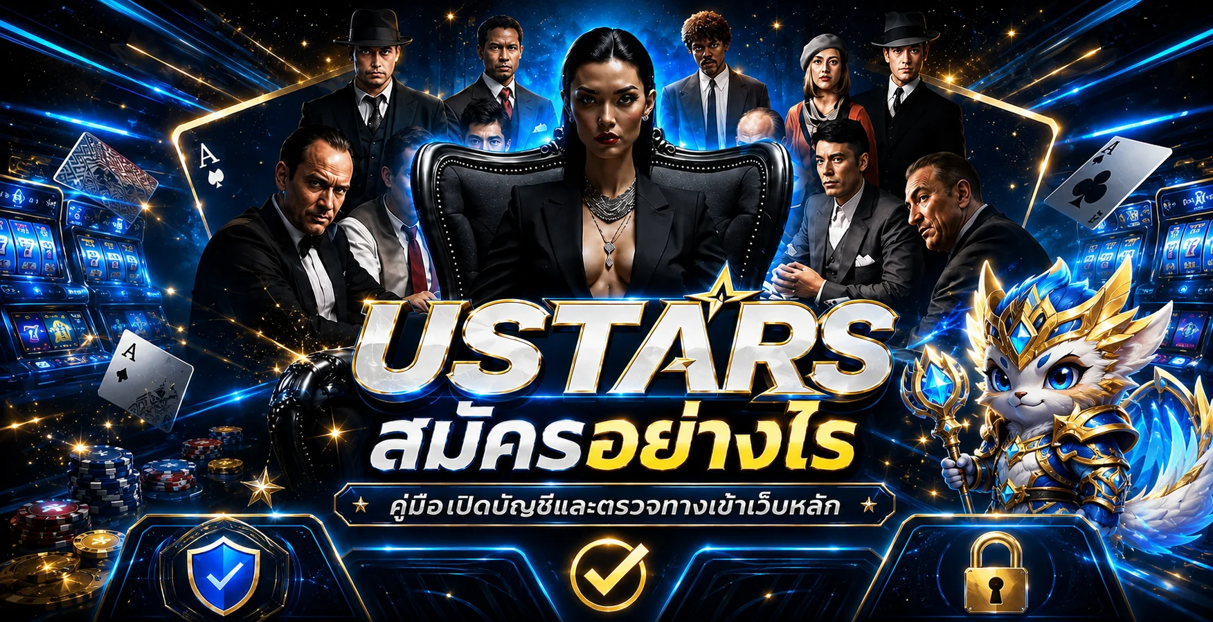 USTARS สมัครอย่างไร คู่มือเปิดบัญชีและเข้าเว็บหลัก